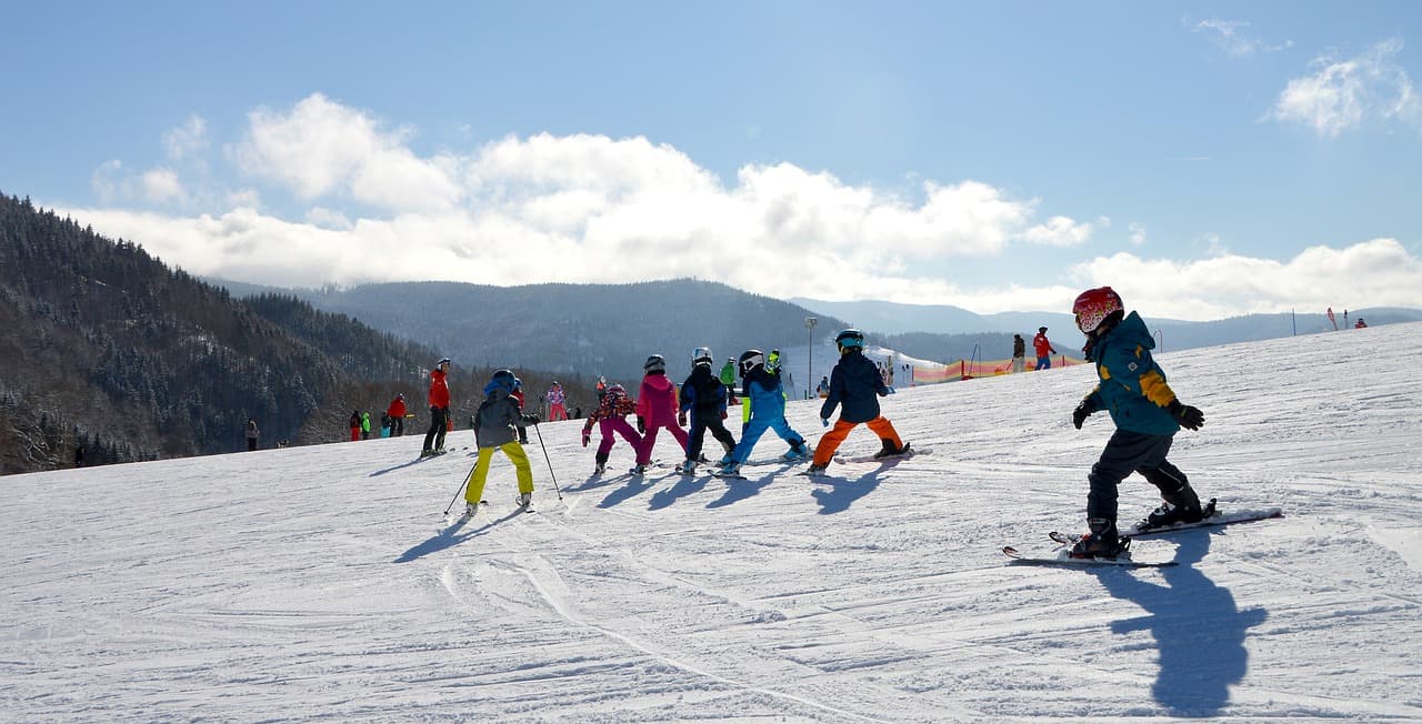 Aventuras para Escolares, Esquí