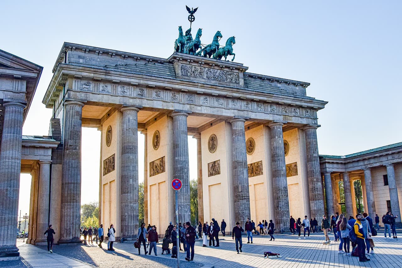 Puerta de Brandenburgo, Berlin